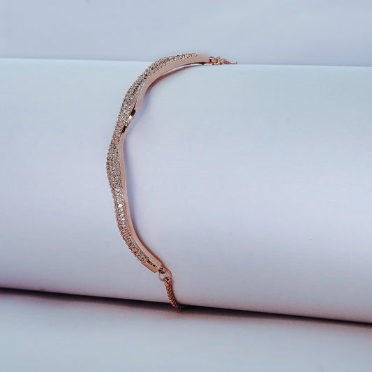 Wave Mini Crystal Bracelets - OY JEWELLS -