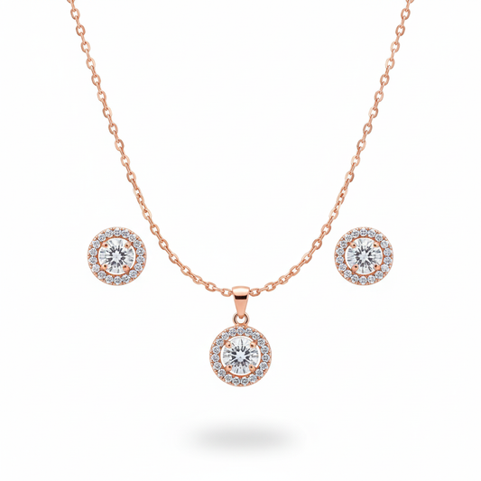 Soul Sparkle Pendant with Earrings Set